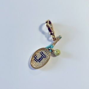 Juicy Couture Tennis Charm.